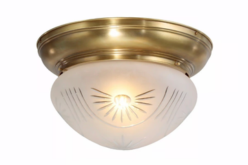 TRIBU 25/4 - Brass ceiling lamp by Patinas Lighting - view 2